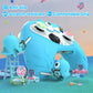 PlayVital MonoEye Monster Cute Silicone Cover for Xbox Series X/S Controller, Includes Joystick Caps and Stickers for Xbox Core Controller Grip Case - Blue PlayVital