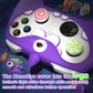 PlayVital MonoEye Monster Cute Silicone Cover for Xbox Series X/S Controller, Includes Joystick Caps and Stickers for Xbox Core Controller Grip Case - Purple PlayVital