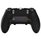 PlayVital Ninja Edition Anti-Slip Half-Covered Silicone Cover Skin with Thumb Grip Caps for PS5 Edge Controller - Black - EYPFP001 PlayVital