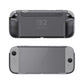 PlayVital PURE Ergonomic TPU Protective Cover with Thumb Grips for Nintendo Switch 2 - Clear Black PlayVital