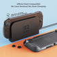 PlayVital PURE Ergonomic TPU Protective Cover with Thumb Grips for Nintendo Switch 2 - Clear Black PlayVital