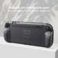 PlayVital PURE Ergonomic TPU Protective Cover with Thumb Grips for Nintendo Switch 2 - Clear Black PlayVital