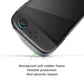 PlayVital PURE Ergonomic TPU Protective Cover with Thumb Grips for Nintendo Switch 2 - Clear Black PlayVital