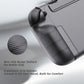 PlayVital PURE Ergonomic TPU Protective Cover with Thumb Grips for Nintendo Switch 2 - Clear Black PlayVital