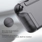 PlayVital PURE Ergonomic TPU Protective Cover with Thumb Grips for Nintendo Switch 2 - Clear Black PlayVital