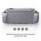PlayVital PURE Ergonomic TPU Protective Cover with Thumb Grips for Nintendo Switch 2 - New Hope Gray PlayVital