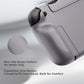 PlayVital PURE Ergonomic TPU Protective Cover with Thumb Grips for Nintendo Switch 2 - New Hope Gray PlayVital