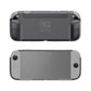 PlayVital PURE Grip Case for Nintendo Switch 2, Shockproof TPU Protective Cover Ergonomic Anti-Slip Grips Design & Thumbstick Caps - Clear Black PlayVital