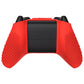 PlayVital Passion Red 3D Studded Edition Anti-slip Silicone Cover Skin for Xbox Series X/S Controller, Rubber Case Protector for Xbox Series X/S Controller with 6 Black Thumb Grip Caps - SDX3014 PlayVital