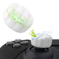 PlayVital Puff Cloud Texture Design Thumbs Cushion Grips Caps for PS5 & PS4 & Switch Pro & Xbox Series X/S & Xbox Elite Series 2 & Xbox One & Xbox Core Wireless Controller - White PlayVital