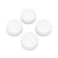 PlayVital Puff Cloud Texture Design Thumbs Cushion Grips Caps for PS5 & PS4 & Switch Pro & Xbox Series X/S & Xbox Elite Series 2 & Xbox One & Xbox Core Wireless Controller - White PlayVital