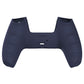 PlayVital Pure Series Anti-Slip Silicone Cover Skin with Thumb Grip Caps for PS5 Wireless Controller - Midnight Blue - KOPF003 PlayVital