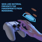PlayVital Pure Series Dockable Model Anti-Slip Silicone Cover Skin with Thumb Grip Caps for PS5 Wireless Controller - Compatible with Charging Station - Gray PlayVital