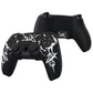 PlayVital Pure Series Silicone Controller Grip Case for PS5 Controller with 6 Thumb Grip & Sticker,  Anti-Slip Skin Cover for PS5 Controller Fit with Charging Station - Carving Energy Rift PlayVital