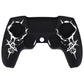 PlayVital Pure Series Silicone Controller Grip Case for PS5 Controller with 6 Thumb Grip & Sticker,  Anti-Slip Skin Cover for PS5 Controller Fit with Charging Station - Carving Energy Rift PlayVital