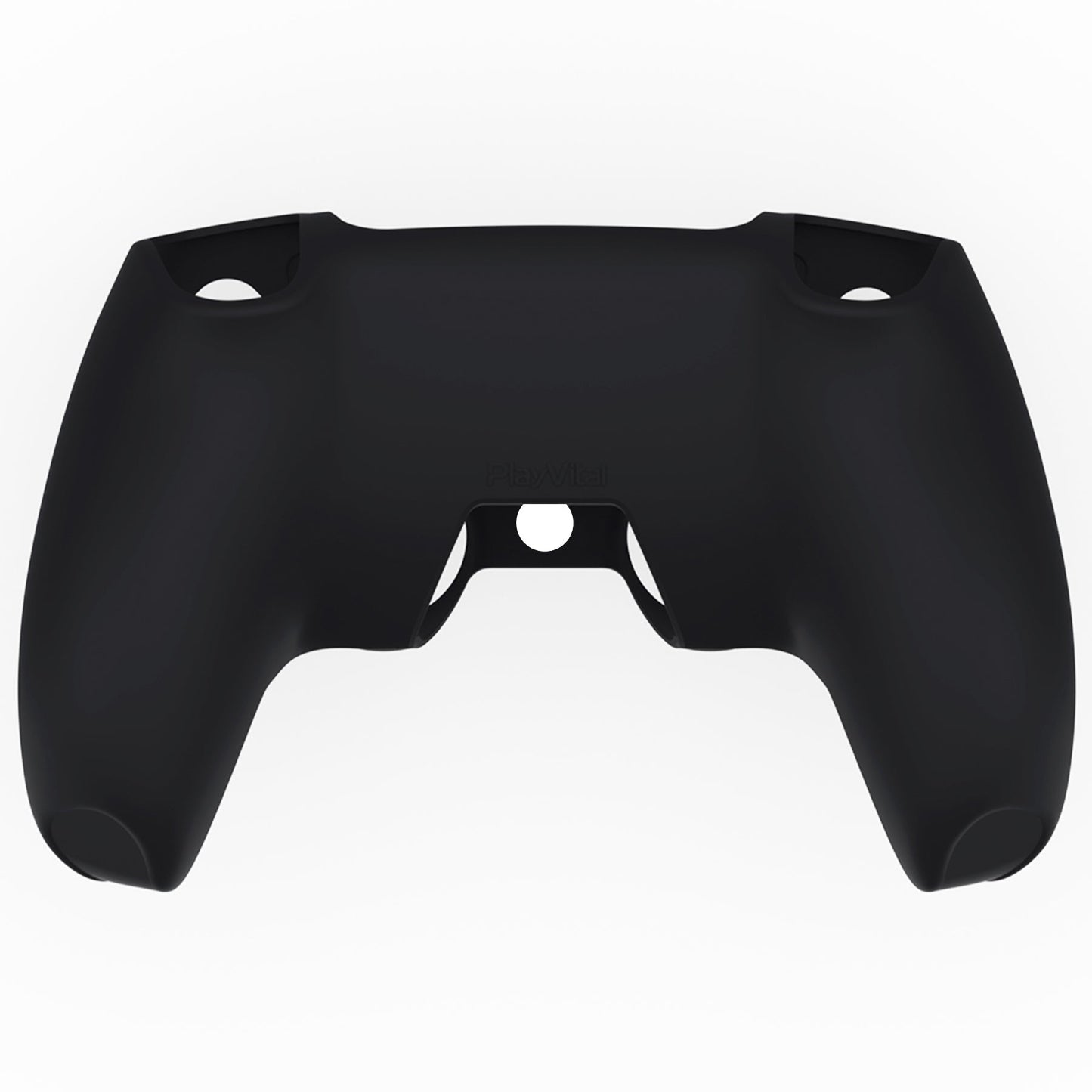 PlayVital Pure Series Silicone Controller Grip Case for PS5 Controller with 6 Thumb Grip & Sticker,  Anti-Slip Skin Cover for PS5 Controller Fit with Charging Station - Wings Sigil Red PlayVital