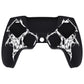 PlayVital Pure Series Silicone Controller Grip Case for PS5 Controller with 6 Thumb Grip & Sticker,  Anti-Slip Skin Cover for PS5 Controller Fit with Charging Station - Wings Sigil White PlayVital