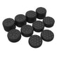 PlayVital QUANTUM Pro Ergonomic Thumbstick Grips for Nintendo Switch 2 (2025) with 3 Height Convex and Concave - Diamond Grain & Crack Bomb Design - Black PlayVital