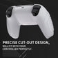 PlayVital Raging Warrior Edition Anti-slip Silicone Cover Skin with Thumbstick Caps for PS5 Wireless Controller - Glow in Dark - Green - KZPF008 PlayVital