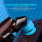 PlayVital Raindrop Texture Design Thumbs Cushion Caps Thumb Grips (4-Pack) for Switch 2, Anti-Slip Raindrop Texture Design Silicone Joystick Grip Cover for Nintendo Switch 2 Joycon - Blue & Orange PlayVital
