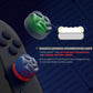 PlayVital Raindrop Texture Design Thumbs Cushion Caps Thumb Grips (4-Pack) for Switch 2, Anti-Slip Raindrop Texture Design Silicone Joystick Grip Cover for Nintendo Switch 2 Joycon - New Hope Gray PlayVital