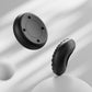 PlayVital Raised Dots & Studded Design 4-Pack Thumb Grips for Steam Controller 2 (2026), Anti-Slip Textured Grip Caps - Black PlayVital