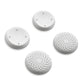 PlayVital Raised Dots & Studded Design 4-Pack Thumb Grips for Steam Controller 2 (2026), Anti-Slip Textured Grip Caps - White PlayVital