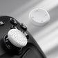 PlayVital Raised Dots & Studded Design 4-Pack Thumb Grips for Steam Controller 2 (2026), Anti-Slip Textured Grip Caps - White PlayVital