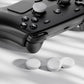PlayVital Raised Dots & Studded Design 4-Pack Thumb Grips for Steam Controller 2 (2026), Anti-Slip Textured Grip Caps - White PlayVital