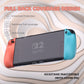 PlayVital Ranger Silicone Grip with Hard Console Cover for Nintendo Switch 2, Protective Case with Folding Stand & Thumb Grips Caps for for Nintendo Switch 2 (2025) - Clear White PlayVital