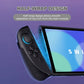 PlayVital Ranger Silicone Grip with Hard Console Cover for Nintendo Switch 2, Protective Case with Folding Stand & Thumb Grips Caps for Nintendo Switch 2 (2025) - Black PlayVital