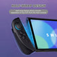 PlayVital Ranger Silicone Grip with Hard Console Cover for Nintendo Switch 2, Protective Case with Folding Stand & Thumb Grips Caps for Nintendo Switch 2 (2025) - Black PlayVital