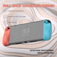 PlayVital Ranger Silicone Grip with Hard Console Cover for Nintendo Switch 2, Protective Case with Folding Stand & Thumb Grips Caps for Nintendo Switch 2 (2025) - Blue & Orange PlayVital