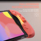 PlayVital Ranger Silicone Grip with Hard Console Cover for Nintendo Switch 2, Protective Case with Folding Stand & Thumb Grips Caps for for Nintendo Switch 2 (2025) - Clear White PlayVital