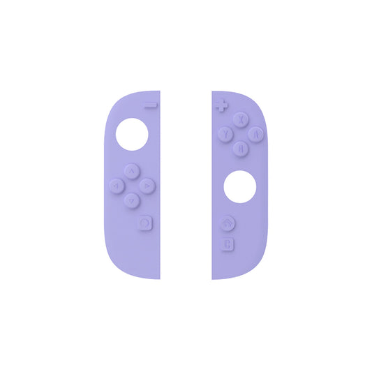 PlayVital Replaceable Button Color Inserts for Nintendo Switch 2 Protective Case, Compatible with Cute Solid-Color Series & Solid Color Series – Soft Violet PlayVital