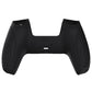 PlayVital Samurai Edition Anti-Slip Silicone Cover Skin with Thumb Grip Caps for PS5 Wireless Controller - Black - BWPF001 PlayVital
