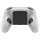 PlayVital Samurai Edition Protective Silicone Case for Nintendo Switch 2 Pro Controller with Back Button Caps & Thumb Grips - Clear White PlayVital