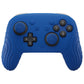 PlayVital Samurai Edition Protective Silicone Case for Nintendo Switch 2 Pro Controller with Back Button Caps & Thumb Grips & Stickers - Blue PlayVital