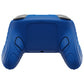 PlayVital Samurai Edition Protective Silicone Case for Nintendo Switch 2 Pro Controller with Back Button Caps & Thumb Grips & Stickers - Blue PlayVital