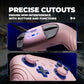 PlayVital Samurai Edition Protective Silicone Case for Nintendo Switch 2 Pro Controller with Back Button Caps & Thumb Grips & Stickers - Cherry Blossoms Pink PlayVital