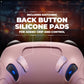 PlayVital Samurai Edition Protective Silicone Case for Nintendo Switch 2 Pro Controller with Back Button Caps & Thumb Grips & Stickers - Cherry Blossoms Pink PlayVital