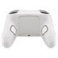 PlayVital Samurai Edition Protective Silicone Case for Nintendo Switch 2 Pro Controller with Back Button Caps & Thumb Grips & Stickers - White PlayVital