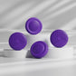 PlayVital Samurai & Guardian Edition 4-Pack Thumb Grips for Steam Controller 2 (2026), Anti-Slip Textured Grip Caps - Purple PlayVital