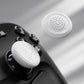 PlayVital Samurai & Guardian Edition 4-Pack Thumb Grips for Steam Controller 2 (2026), Anti-Slip Textured Grip Caps - White PlayVital