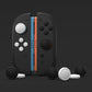 PlayVital Silicone Button Covers and Thumb Grip Set for Nintendo Switch 2 (2025), 8 Pcs Colorful ABXY Directional Button Caps & 4 Joystick Caps for Joycon 2 - Black & White PlayVital