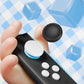 PlayVital Silicone Button Covers and Thumb Grip Set for Nintendo Switch 2 (2025), 8 Pcs Colorful ABXY Directional Button Caps & 4 Joystick Caps for Joycon 2 - Black & White PlayVital