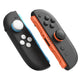 PlayVital Silicone Button Covers and Thumb Grip Set for Nintendo Switch 2 (2025), 8 Pcs Colorful ABXY Directional Button Caps & 4 Joystick Caps for Joycon 2 - Black & White PlayVital