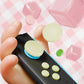 PlayVital Silicone Button Covers and Thumb Grip Set for Nintendo Switch 2 (2025), 8 Pcs Colorful ABXY Directional Button Caps & 4 Joystick Caps for Joycon 2 - White & Yellow & Pink & Matcha Green PlayVital