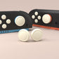 PlayVital Silicone Button Covers and Thumb Grip Set for Nintendo Switch 2 (2025), ABXY Directional Button Caps for Joycon 2 - Antique Yellow PlayVital