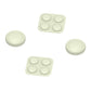 PlayVital Silicone Button Covers and Thumb Grip Set for Nintendo Switch 2 (2025), ABXY Directional Button Caps for Joycon 2 - Antique Yellow PlayVital